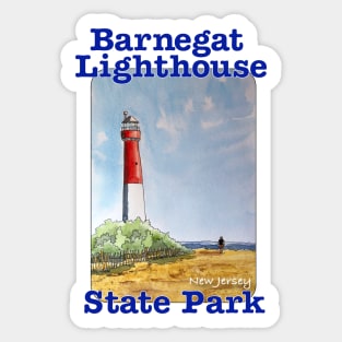 Barnegat Lighthouse State Park, New Jersey Sticker